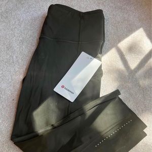 Lululemon “fast and free crop” 19” (Size 8)